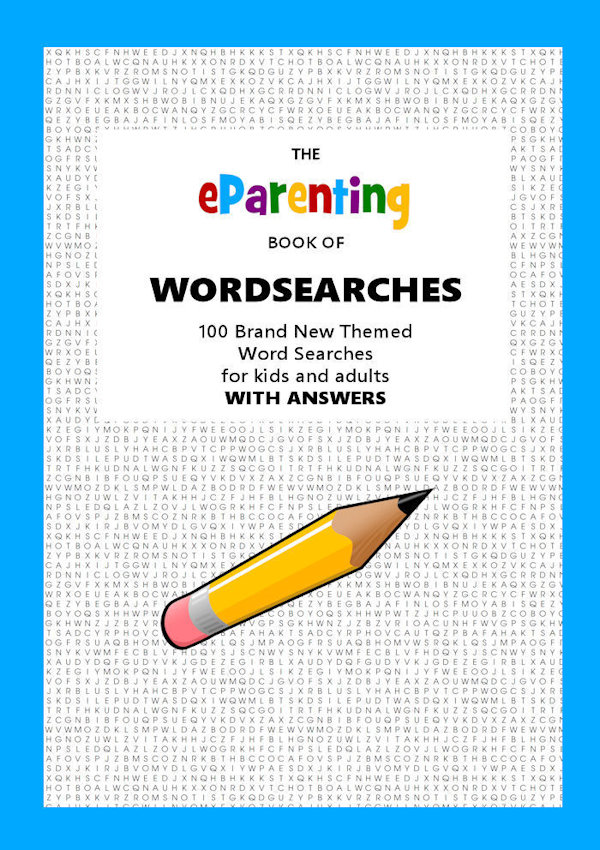 The eParenting book of Wordsearches Cover